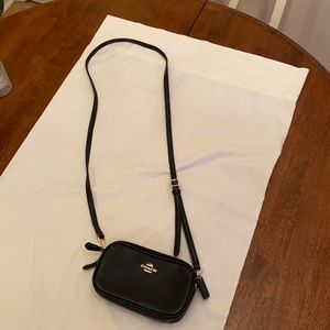 Coach leather small crossbody purse